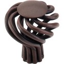 Top Knobs Small Round Twist Knob 1-1/4"