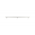 Top Knobs SS12 SS Solid Bar Pull (3 posts), Brushed Stainless Steel