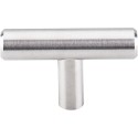 Top Knobs SS1 Solid T-Handle 2", Brushed Stainless Steel