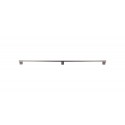 Top Knobs Wellington Bar Cabinet Pull 3 Post, Brushed Satin Nickel Finish