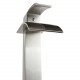 Dyconn VS1H36 Lune & Wye Polished Chrome Vessel Bathroom Faucet