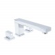 Dyconn BTF51-CHR Signature Series Catalan 4 Hole Roman Tub Filler Deck Mount with Matching Hand Shower For Tub & Jacuzzi