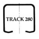Pemko 280/10 Track for Sliding and Folding Doors (280TC)