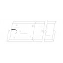 Pemko TYPE13 Floor Closer Threshold / Cover Plate Assembly