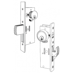 Adams Rite MS1950 Series Deadlock Maximum Security for Single Leaf Narrow Stile Door