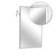 AJW U7028B-1624 U702-1624 16"W x 24"H Adjustable Tilt Angle Frame Mirror