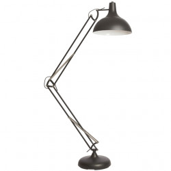 Dainolite 120F 1Lt Adjustable Floor Lamp