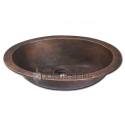 Polaris P159 Single Bowl Bronze Bathroom Sink