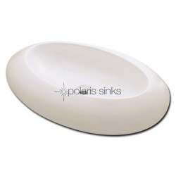 Polaris PV08B Bisque Porcelain Vessel Sink