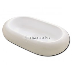 Polaris PV031B Bisque Porcelain Vessel Sink