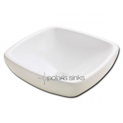 Polaris PV081B Bisque Porcelain Vessel Sink