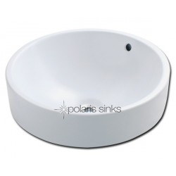 Polaris PV8122W White Procelain Vessel Sink