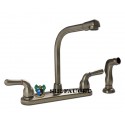Sir Faucet 714 Two Handle Kitchen Faucet w / Spray