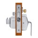 ABH Hardware 6610RH US4 6600 Series Push Pull Latch With Mortise Lock