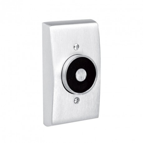 Brushed Aluminum ABH 2100 Recessed Wall Mount Electromagnetic Door Holder 