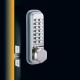 Codelocks CL200KSS Series Mechanical Lock Door Knob, For Door Thickness-1-3/8" - 2-3/8"
