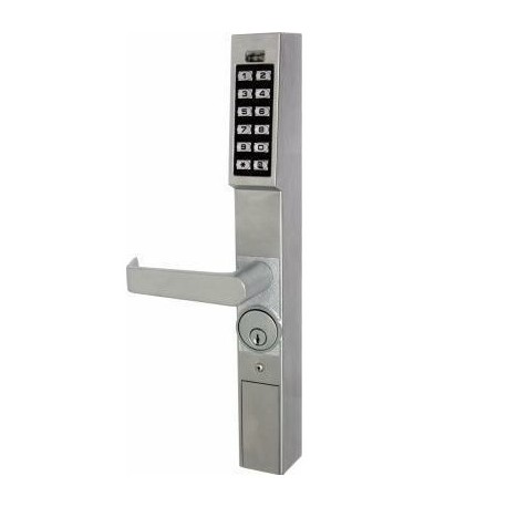 Alarm Lock DL1300/26D1 DL1300 Series Trilogy Narrow Stile Digital Keypad Lock for Adams Rite Deadlatch