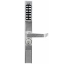 Alarm Lock DL1200 Series Trilogy Narrow Stile Digital Keypad Lock Exit Trim for Adams Rite 4710-4900