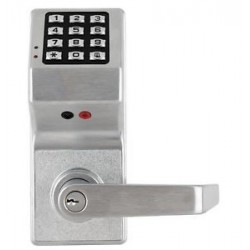 Alarm Lock DL2800 Trilogy T2 Cylindrical Keyless Electronic Keypad Lock,Standard Key Override