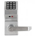 Alarm Lock DL2800/3 Trilogy T2 Cylindrical Keyless Electronic Keypad Lock, Straight Lever