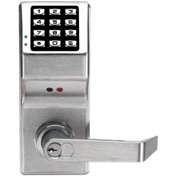 Alarm Lock DL2800IC Trilogy T2 Cylindrical Keyless Electronic Keypad Lock, Finish-Satin Chrome