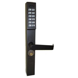Alarm Lock / Trilogy DL1200/10B Trilogy Narrow Stile Digital Keypad Lever Lock