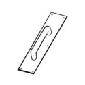 Don-Jo 7014 7014-628 Pull Plate W/3/4" Round Pull 5.5"