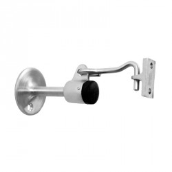 Don-Jo 1478 Door Stop, Satin Chrome Finish