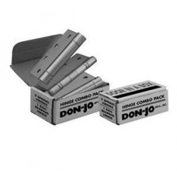 Don-Jo CP94545 Hinges for Combo Pack, Satin Stainless Steel Finish