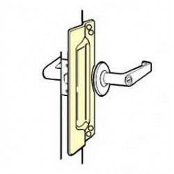 Don-Jo LP-111 Latch Protector, Satin Stainless Steel Finish