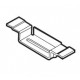 Don-Jo DCB-270 Hinge Reinforcements, Raw Steel Finish