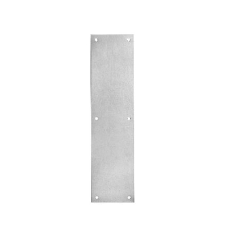 Rockwood 70 70A-10BE/BSP Square Ends Push Plate - .050" Thick
