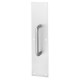 Rockwood 102 102 x 70B-10B/613 x 70B Commercial Door Standard Gauge Pull Plate - 5/8" Diameter x 51/2" CTC