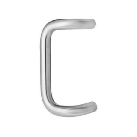 Rockwood BF159 BF159-10BE/BSP 90° Offset Door Pull 18" CTC, Barrier Free 2-1/2" Clearance