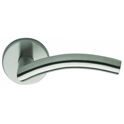 Omnia 45-00 Contemporary Curve Stainless Steel Lever