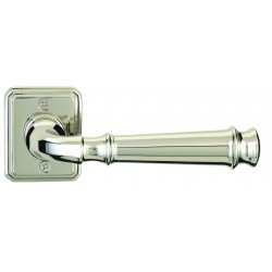 Omnia 904-RT Traditional Solid Brass Lever w/rectangular rose