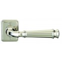 Omnia 904/RT Traditional Solid Brass Lever w/rectangular rose