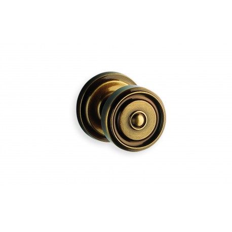 Omnia 433-00 Traditional Button Door Knob