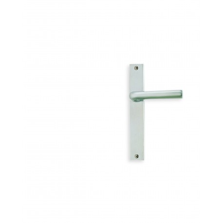 Omnia 17368 Narrow Plate Latchset with Simple Lever