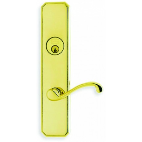 Omnia D11794AC55.34.1 KD0 Classic 794 Lever Deadbolt Entry Door Lockset