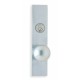 Omnia 2198L60L20 Exterior Modern Mortise Lockset Sectional Rose w/ Lever