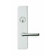 Omnia 2368L00R20 Exterior Modern Mortise Lockset Sectional Rose (Round) w/ Lever