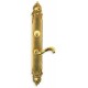 Omnia D50251PD00L4 KD0 Ornate Decorative Lever Entry Door Locksets