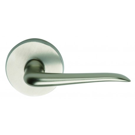 Omnia 42/00.PA10B0 Interior Modern Lever Latchset - Solid Brass