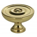 Omnia 9136-30 Contemporary Solid Brass Cabinet Knobs 1-3/16"