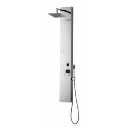 American Imaginations AI-19582 Rectangle Wall Mount CUPC Approved Stainless Steel Shower Panel In Chrome Color