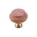 Top Knobs Honed Red Travertine 1-3/8"