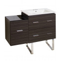 American Imaginations AI-18731 37.75-in. W Floor Mount Dawn Grey Vanity Set For 3H4-in. Drilling