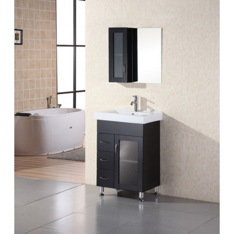 Design Element Milan 24 Single Sink Vanity Set