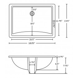 American Imaginations AI-19561 59-in. W Floor Mount Walnut Vanity Set For 3H4-in. Drilling Beige Top Biscuit UM Sink